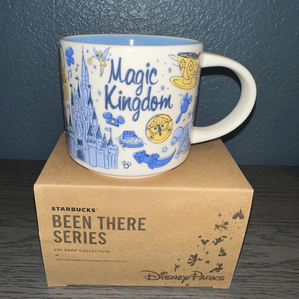 Starbucks Disney Magic Kingdom Been There Series Coffee Mug 14 oz NEW With SKU